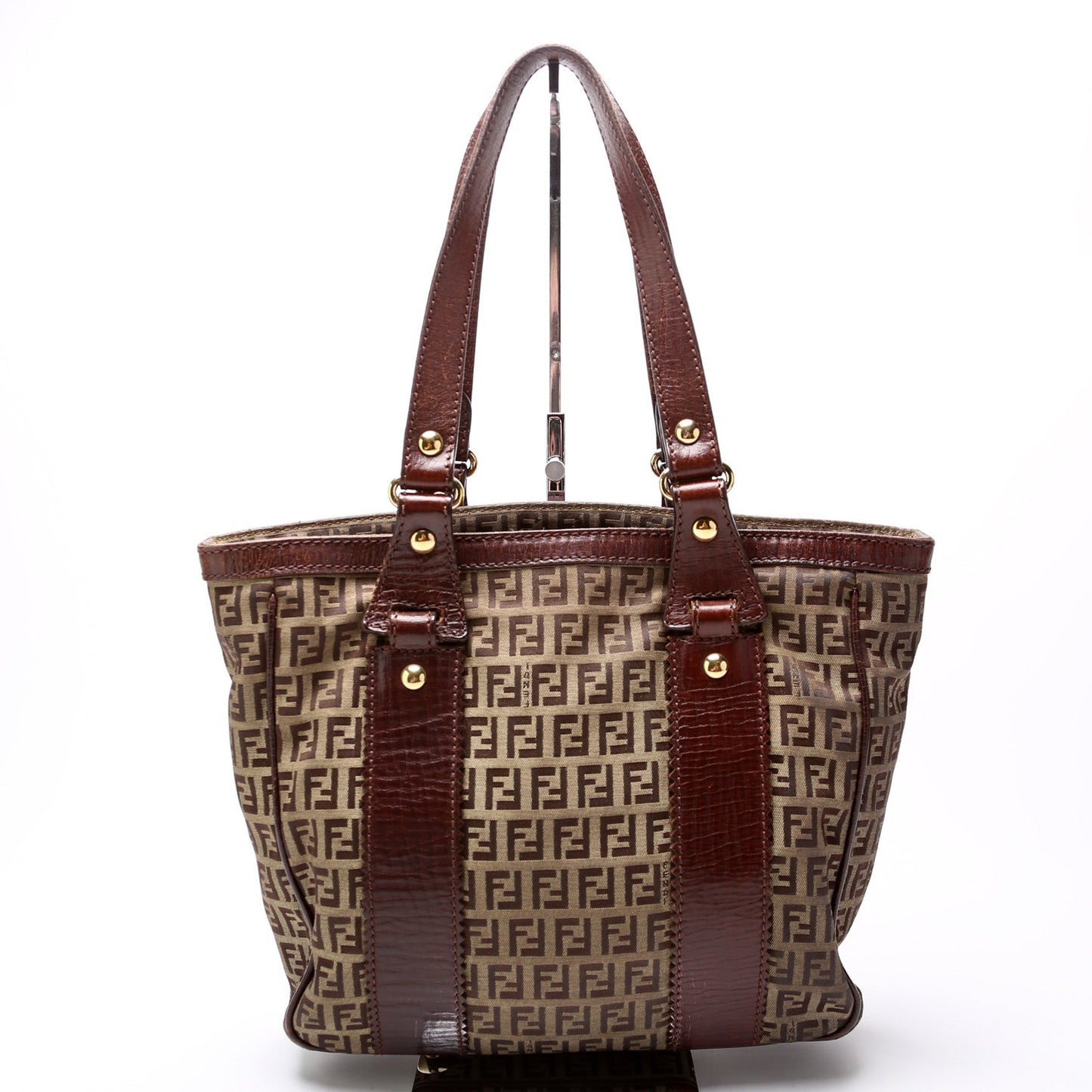 Fendi Zucca Canvas Tote Bag
