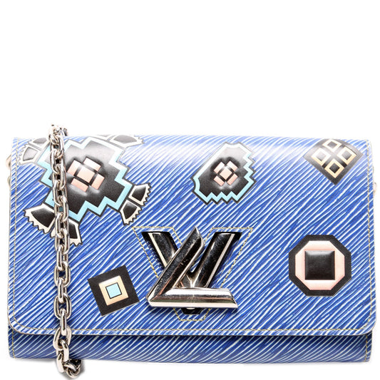 Louis Vuitton Twist Chain Wallet Azteque Epi