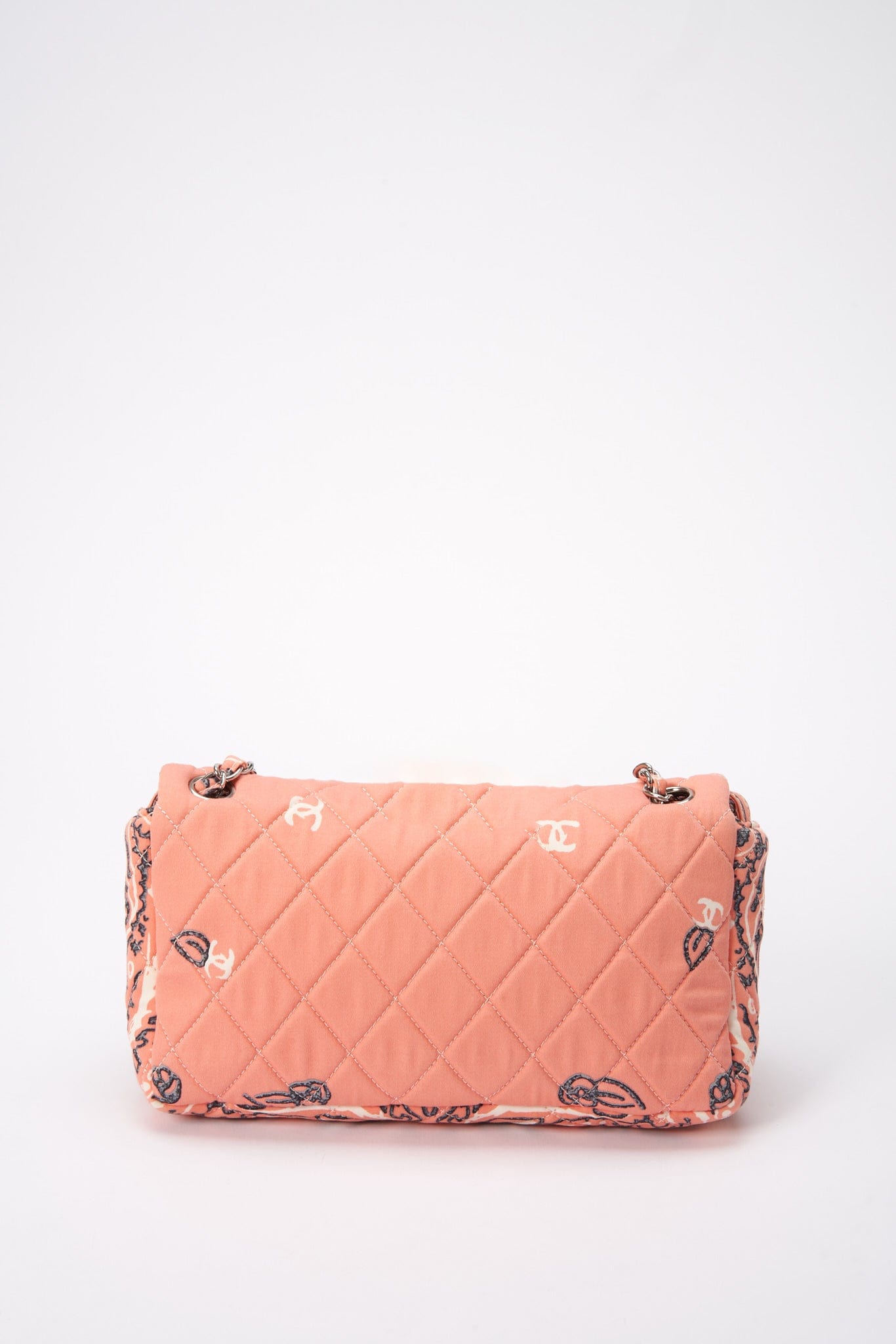 Chanel Bandana Paisley Print Cotton Flap Flap Bag - Rovelle Bags