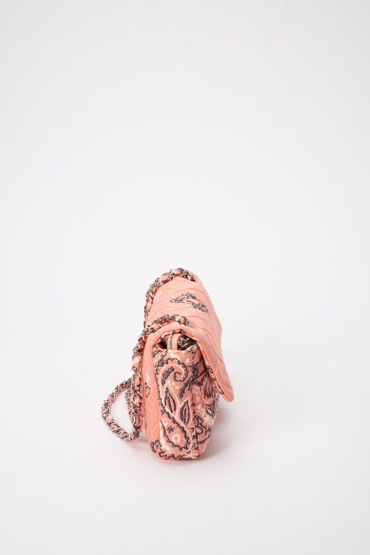 Chanel Bandana Paisley Print Cotton Flap Flap Bag - Rovelle Bags