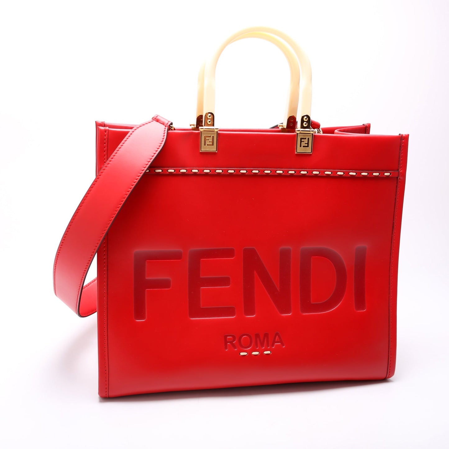 Fendi Sunshine Shopper Medium Leather 8BH386 Bag