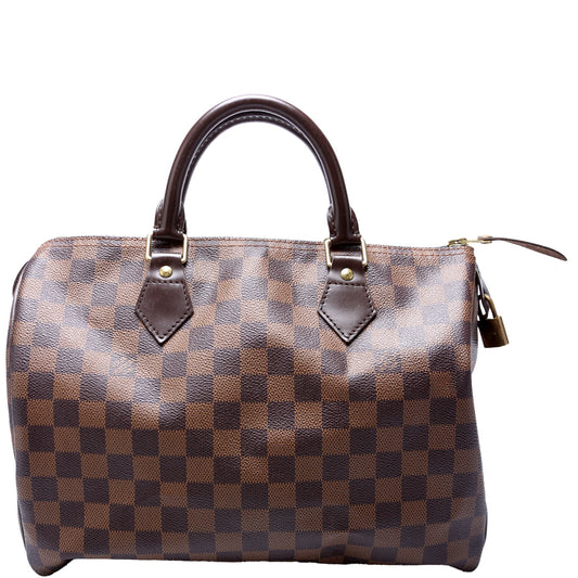 Louis Vuitton Speedy 30 Damier Ebene