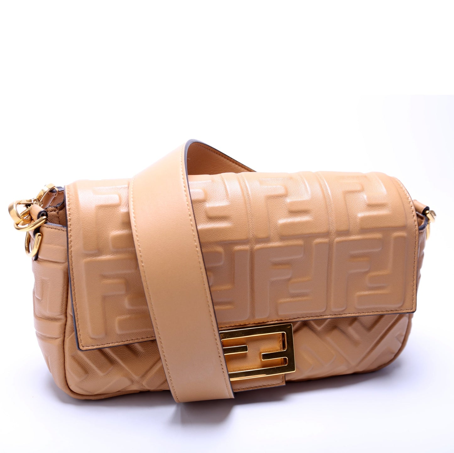 Fendi FF 1974 Leather Miniuette Bag