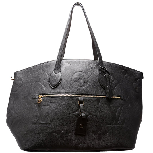 Louis Vuitton Travel Bag NM Empreinte Black
