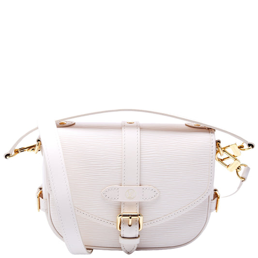 Louis Vuitton Saumur BB Softer Epi White