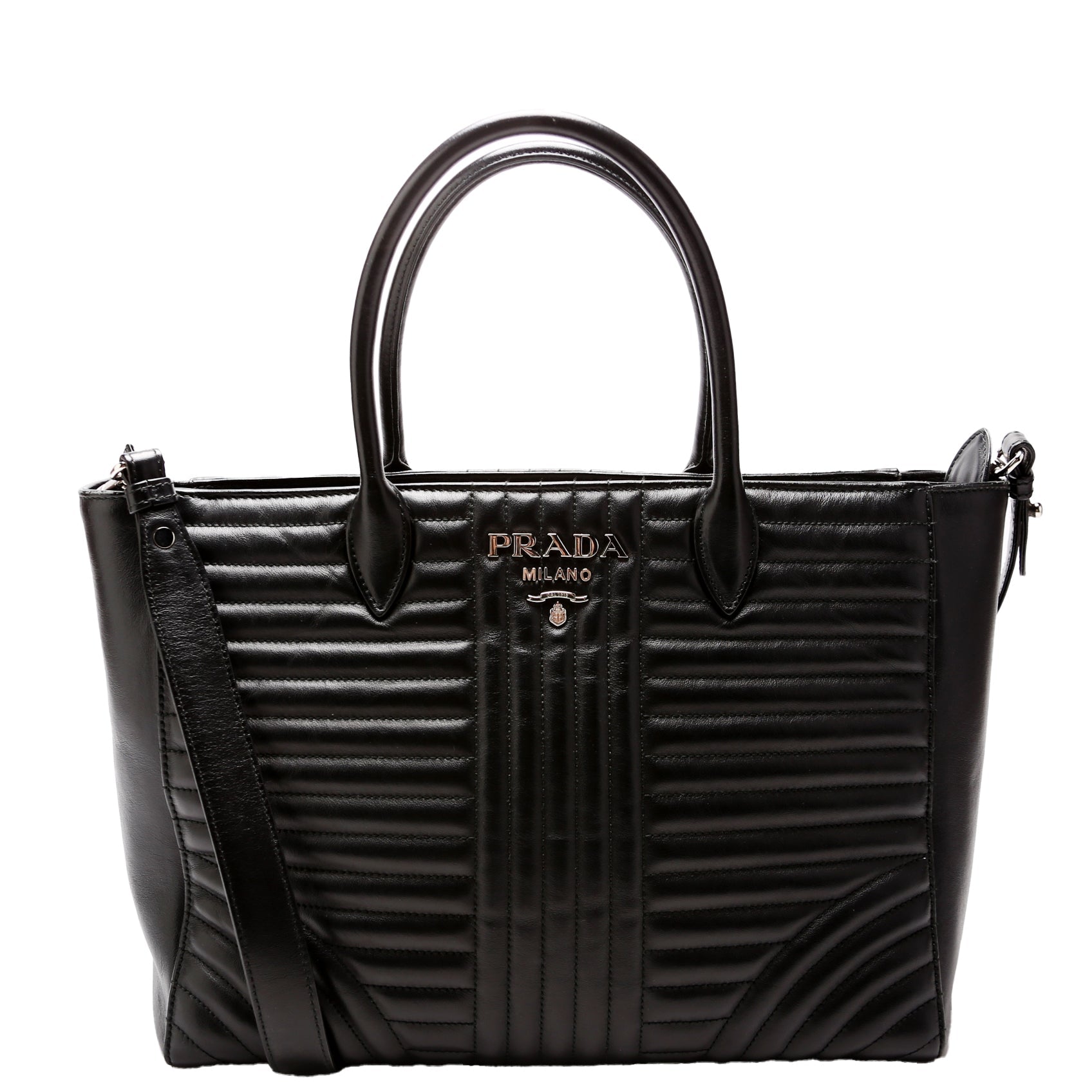 Prada Diagramme Tote - Rovelle Bags