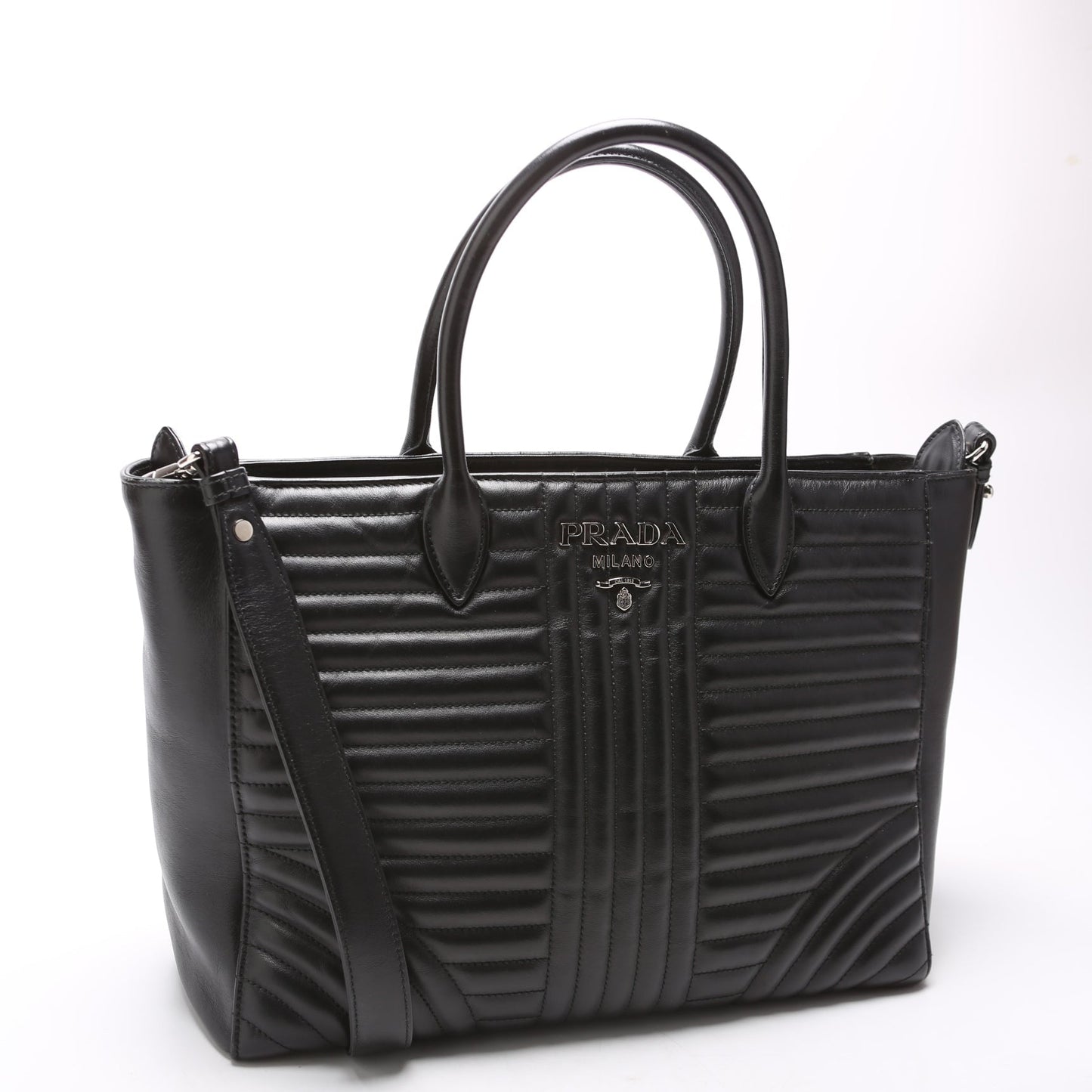 Prada Diagramme Tote - Rovelle Bags