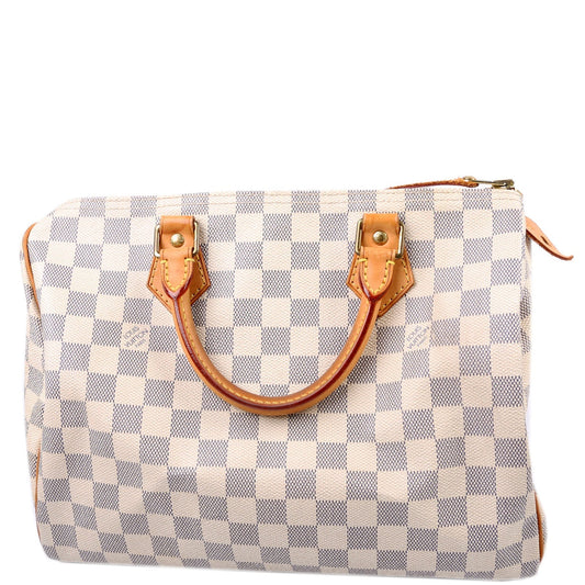 Louis Vuitton Speedy 30 Damier Azur