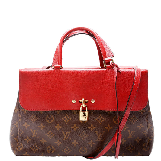 Louis Vuitton Venus Satchel Monogram Red
