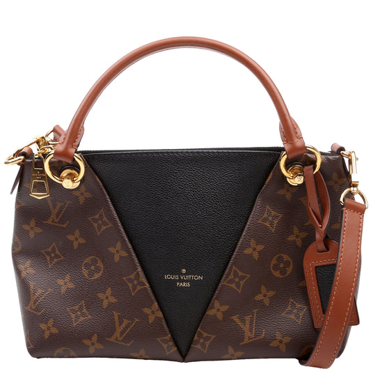Louis Vuitton V Tote BB Monogram Black