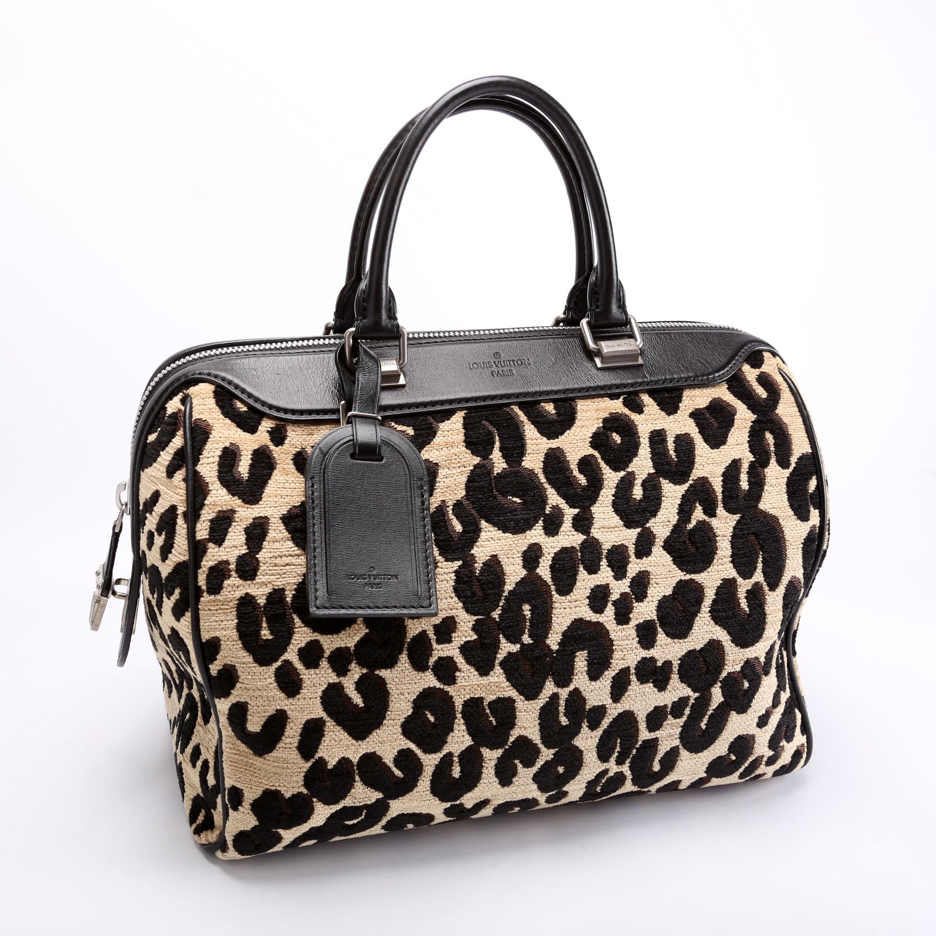 Louis Vuitton Stephen Sprouse Leopard Chenille Speedy