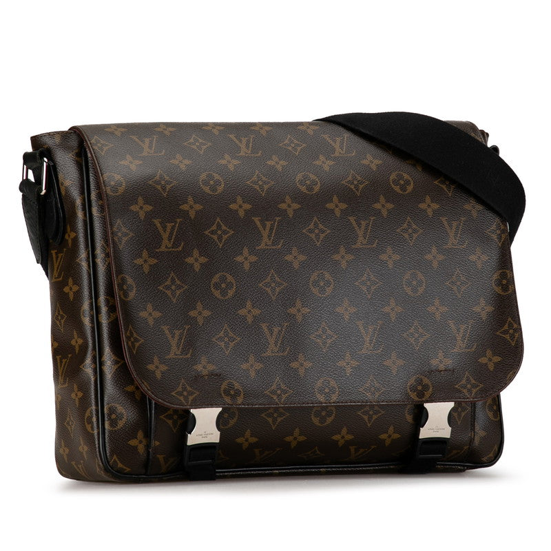 Louis Vuitton Monogram Clarence Shoulder Bag M40936 Brown PVC Leather Louis Vuitton