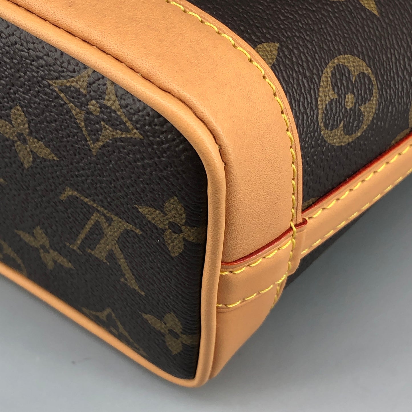 Louis Vuitton Nano Noé Limited Edition Vivienne Xmas Bucket Bag Brown