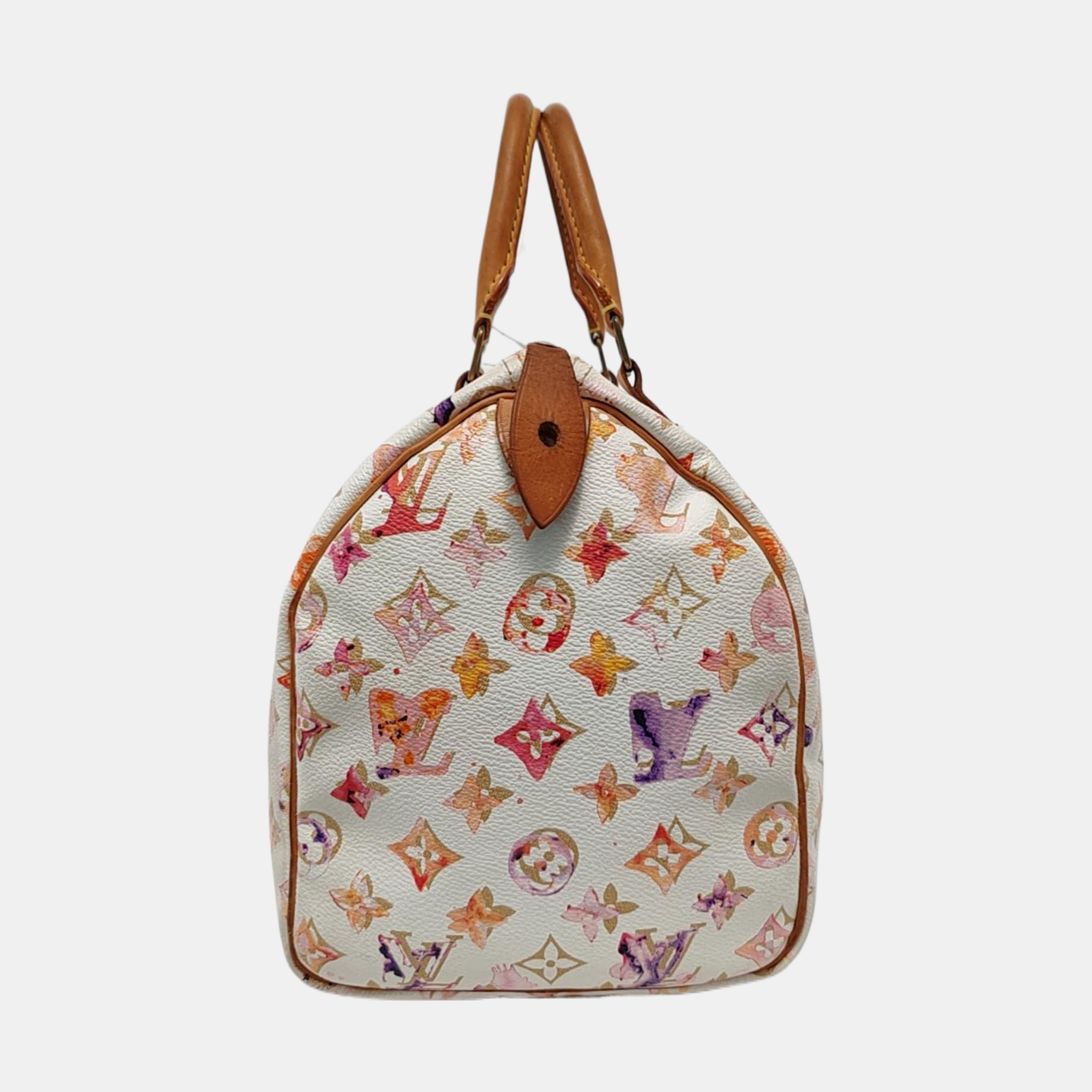 Louis Vuitton Speedy 30 Monogram Watercolor Pink Handbag Richard Prince 2008