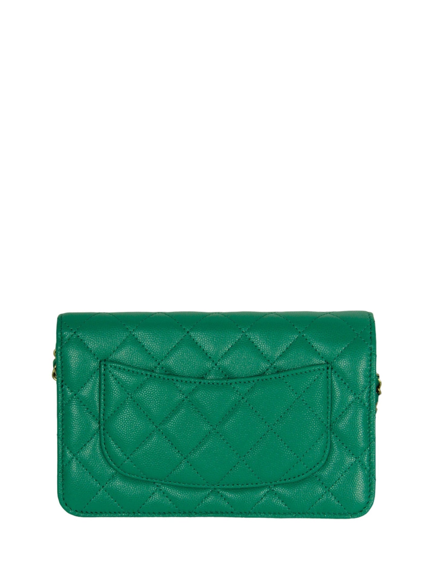 Chanel 2023 NEW Vert Green Caviar Crossbody Bag - Rovelle Bags
