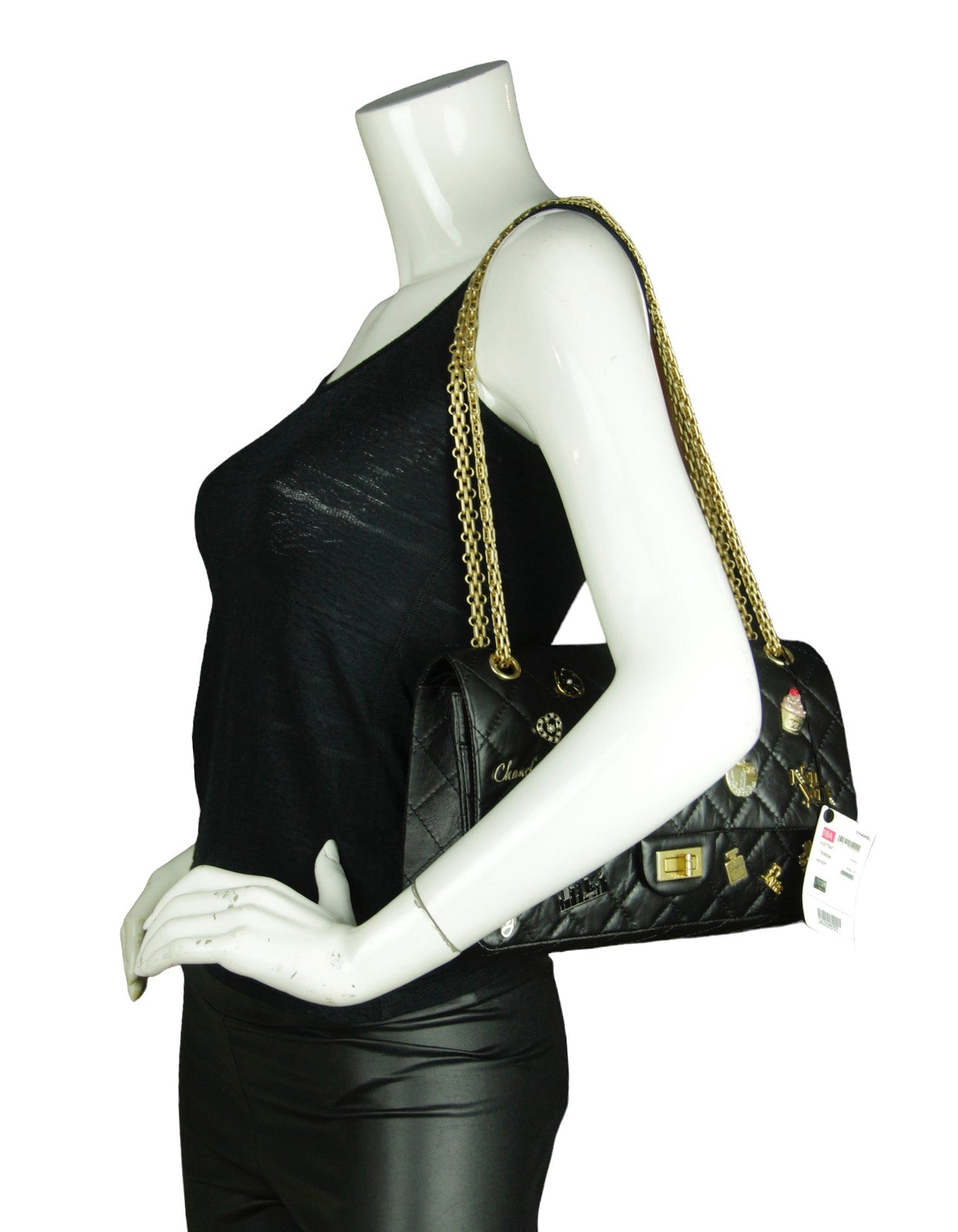 Chanel Black 57th St NYC Lucky Flap Bag - Rovelle Bags
