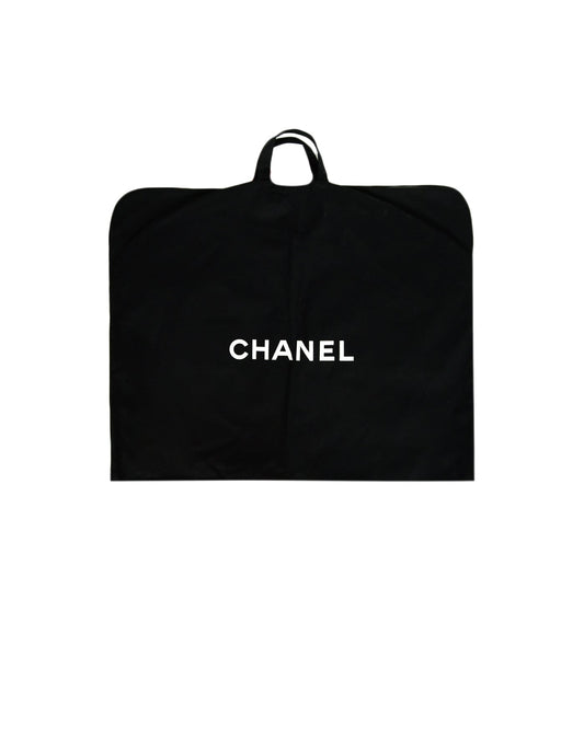Chanel Black Canvas Garment Handbag - Rovelle Bags