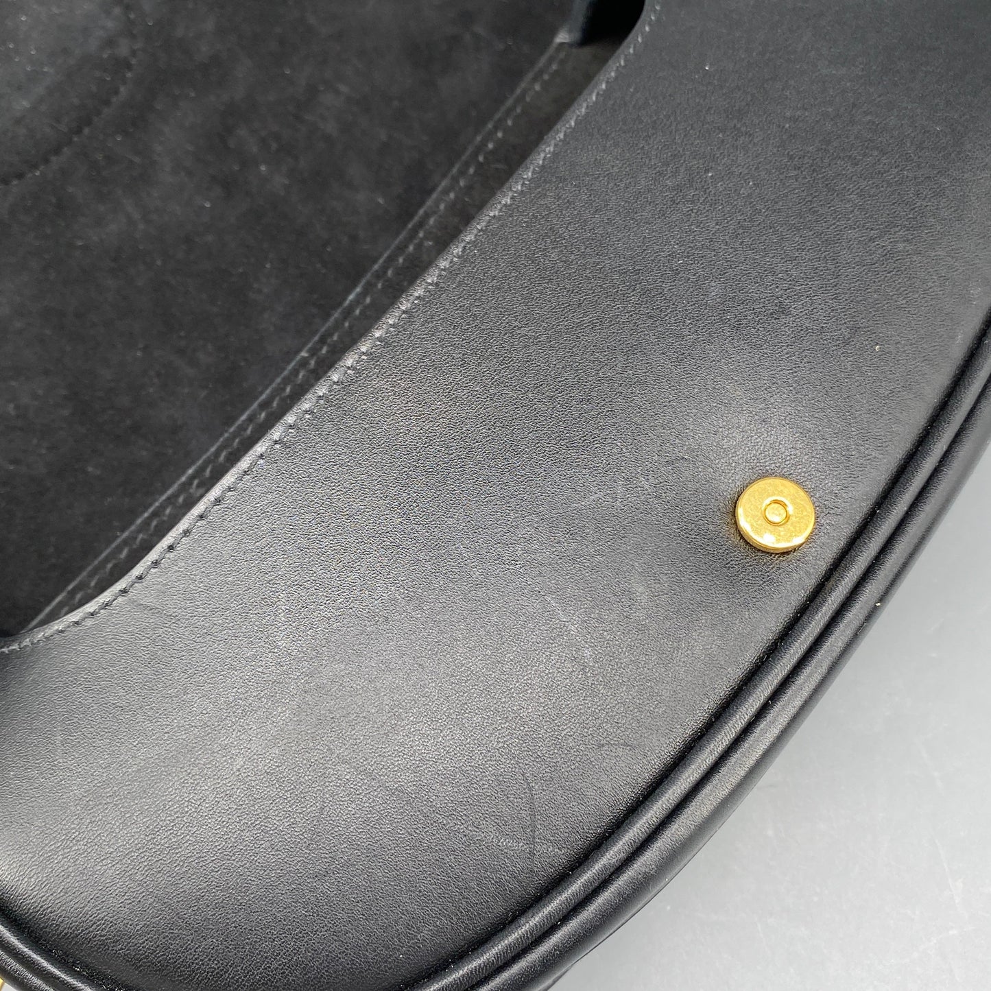 Christian Dior Bobby East-West Smooth Black Calfskin Shoulder Bag