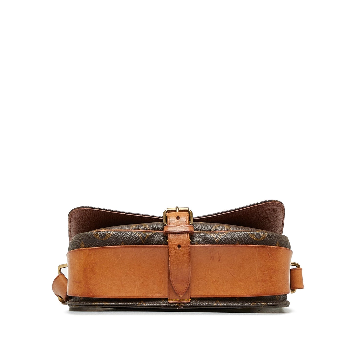 LOUIS VUITTON Monogram Cartouchiere MM Crossbody Bag