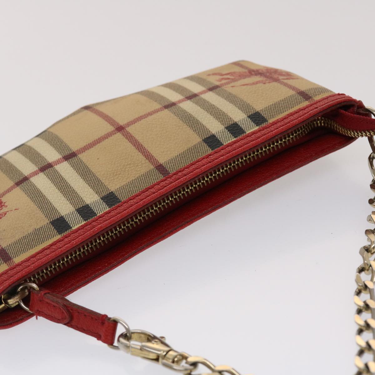 Burberry Haymarket Clutch - Rovelle Bags