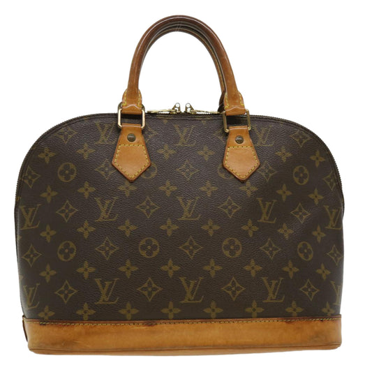 Louis Vuitton Brown Canvas Alma handbag bag