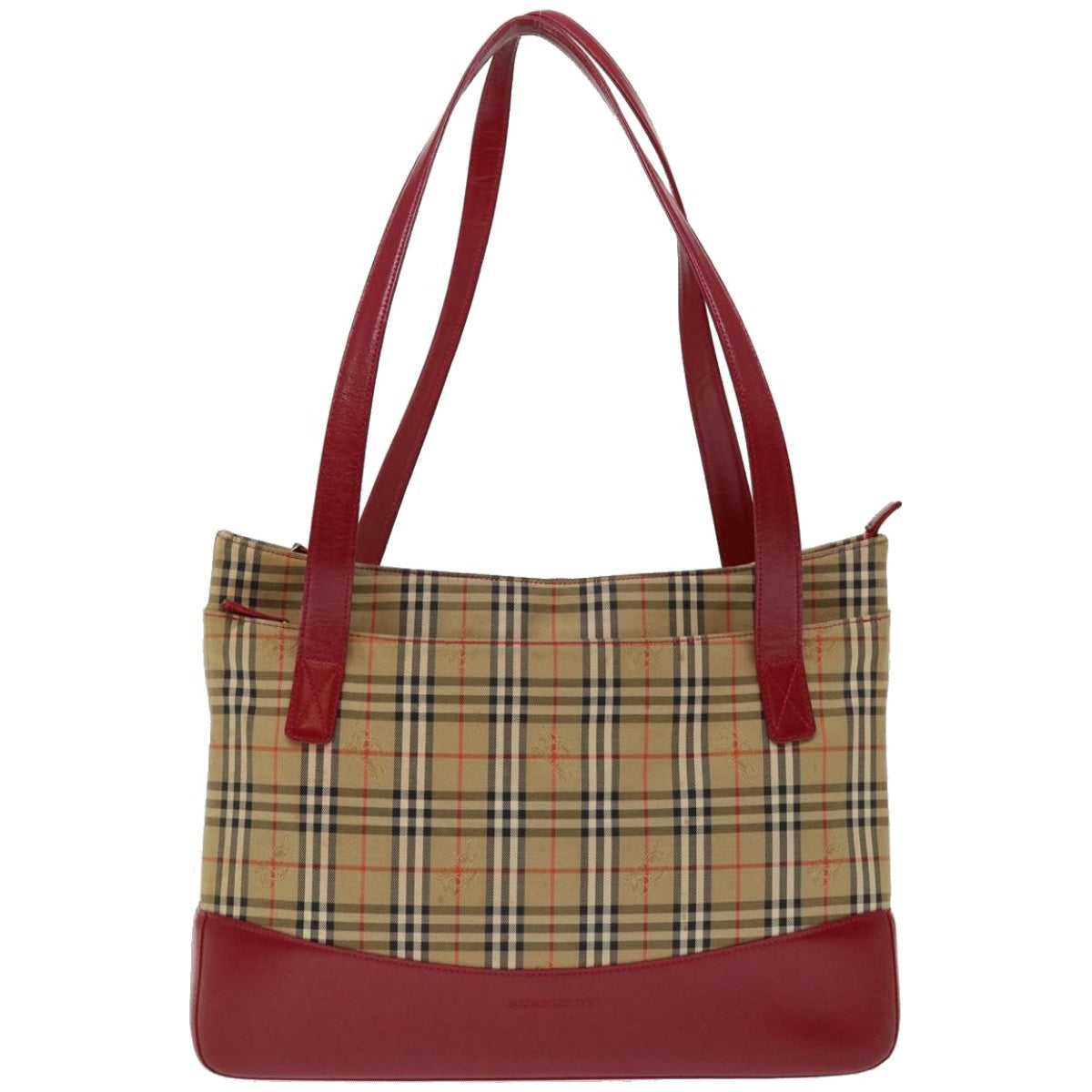 Burberry Haymarket Brand Tote Bag - Rovelle Bags