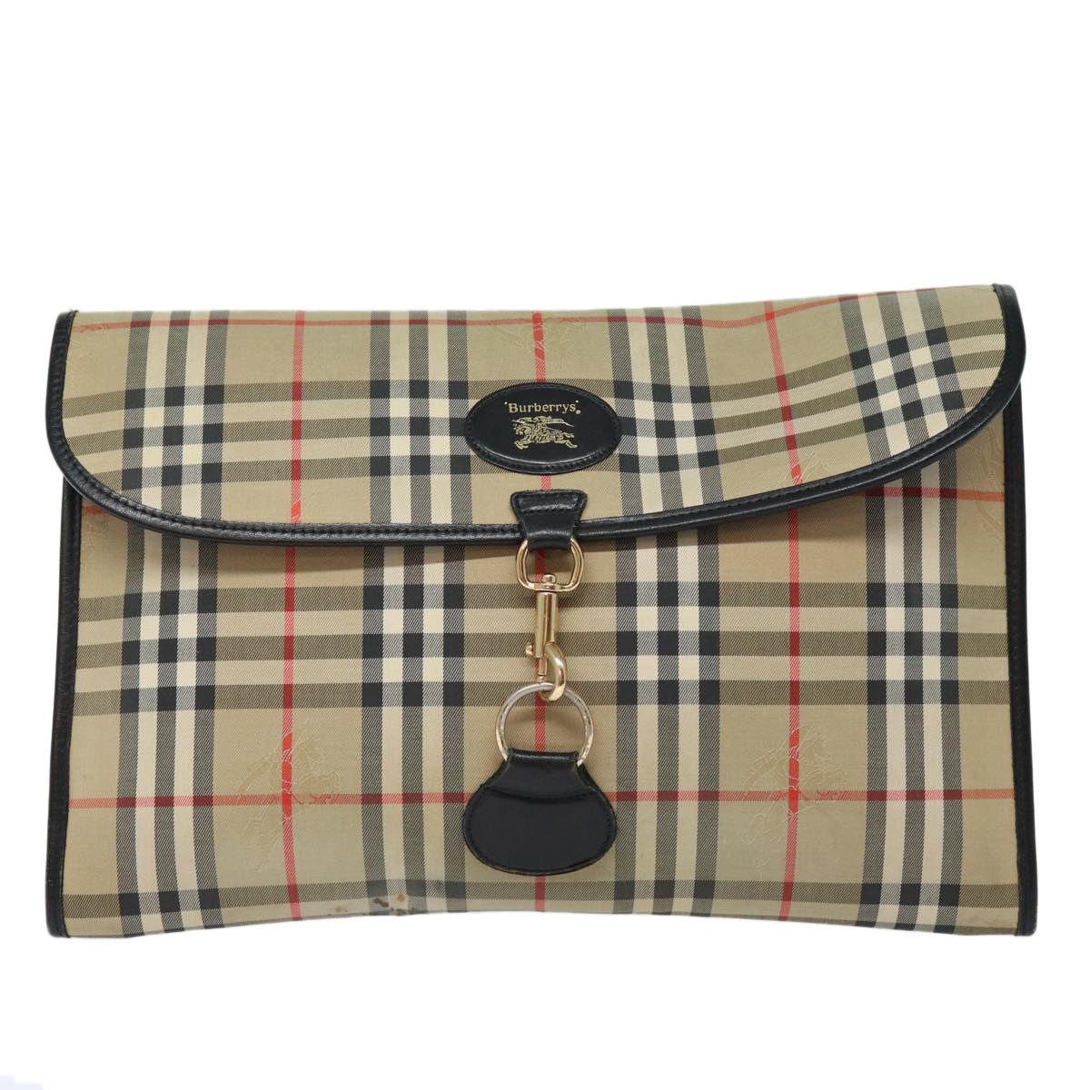 Burberry Check Clutch - Rovelle Bags