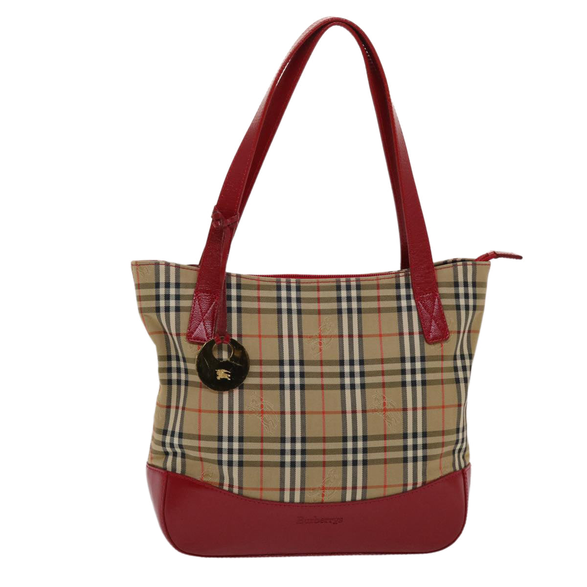 Burberry Haymarket Brand Shoulder Bag - Rovelle Bags