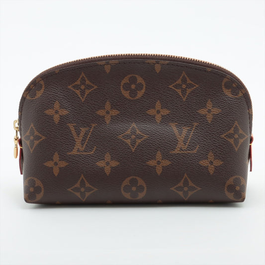 Louis Vuitton Monogram Pochette Cosmetic Brown Pouch