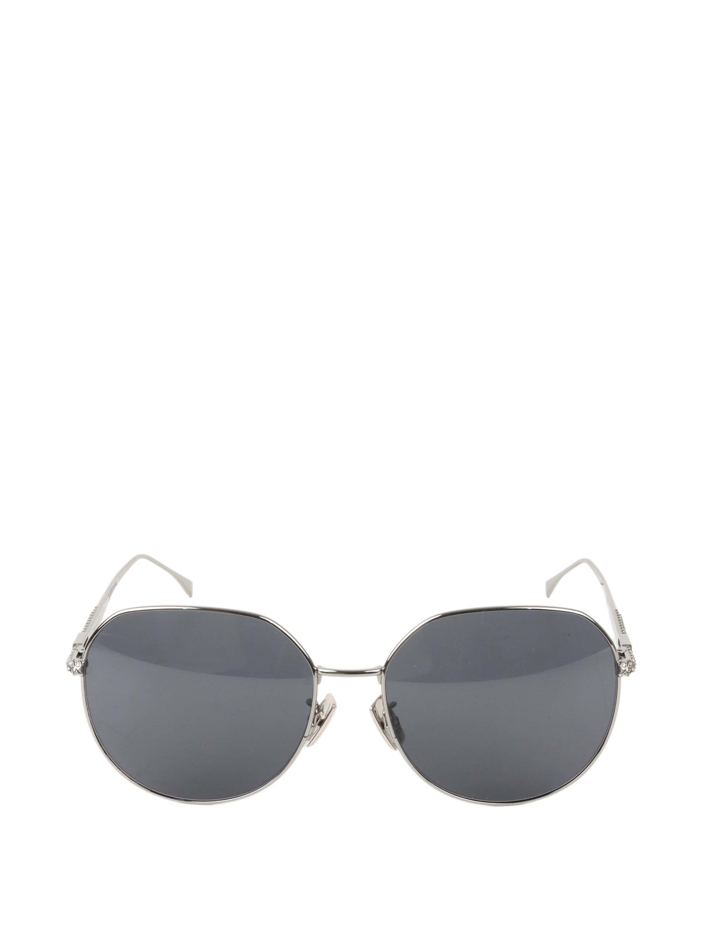 Fendi Silver frame sunglasses.