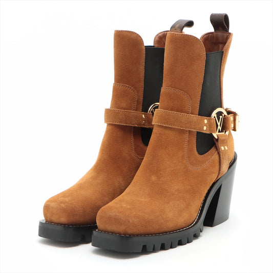 Louis Vuitton 19 Years Shoes 37 Brown MA0149 Limitless Line