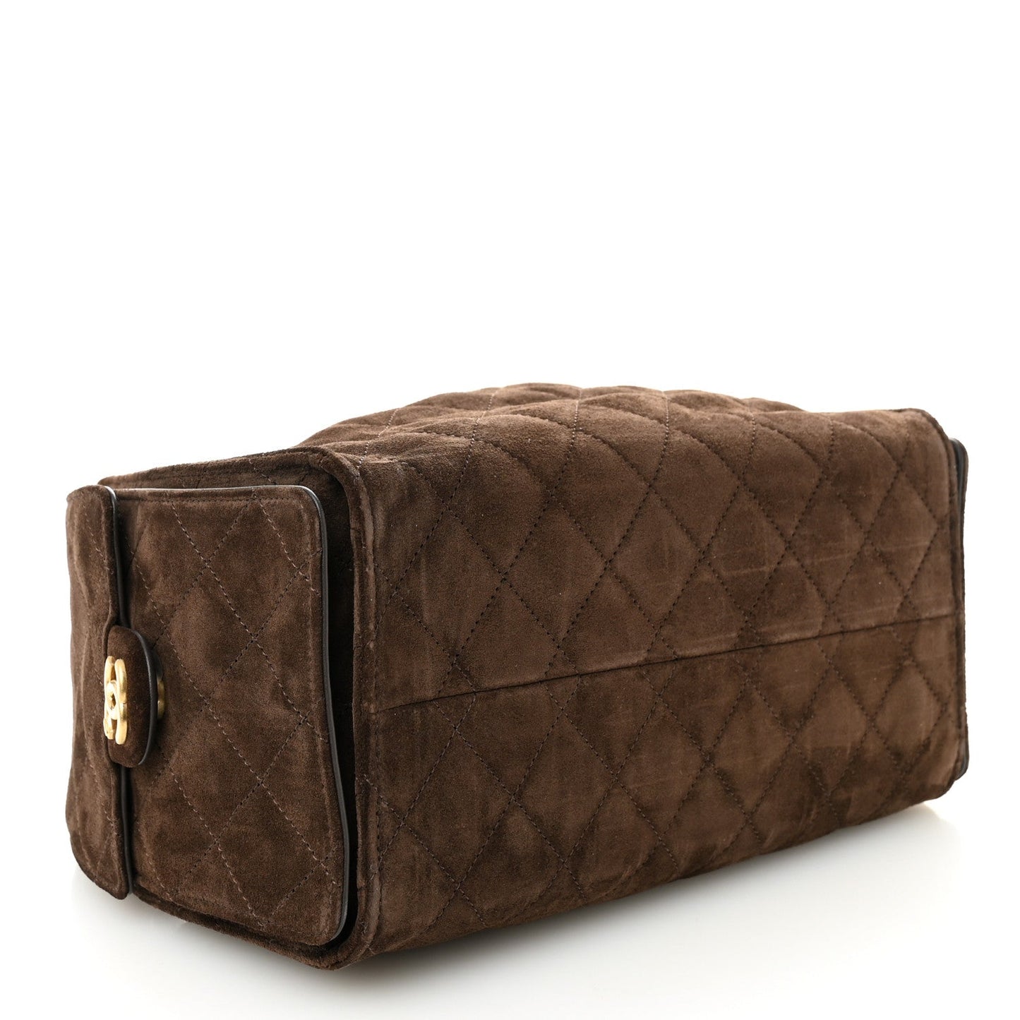 Chanel Suede Quilted Small Chanel 25 Handbag - Rovelle Bags