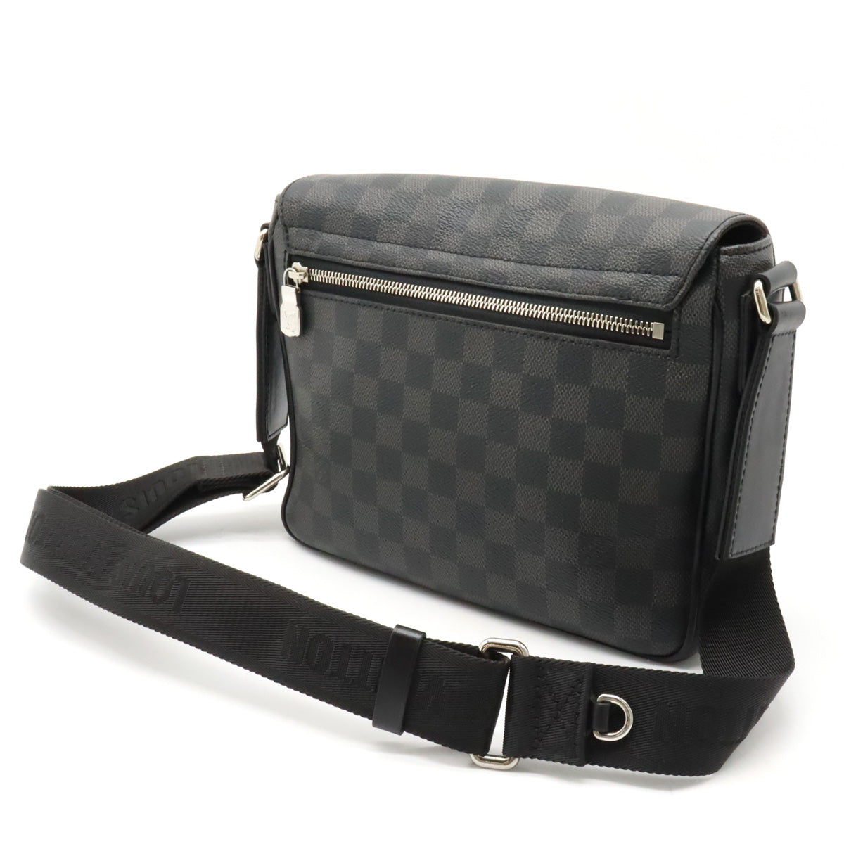 LOUIS VUITTON Damier District PM Shoulder Bag Messenger Bag N42710