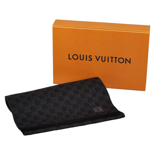 Louis Vuitton Louis Vuitton M70028 Black Gray Maffler