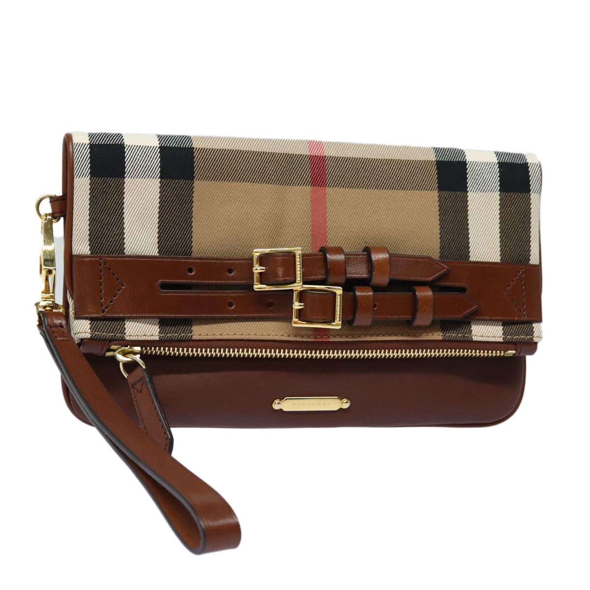 Burberry Check Clutch - Rovelle Bags