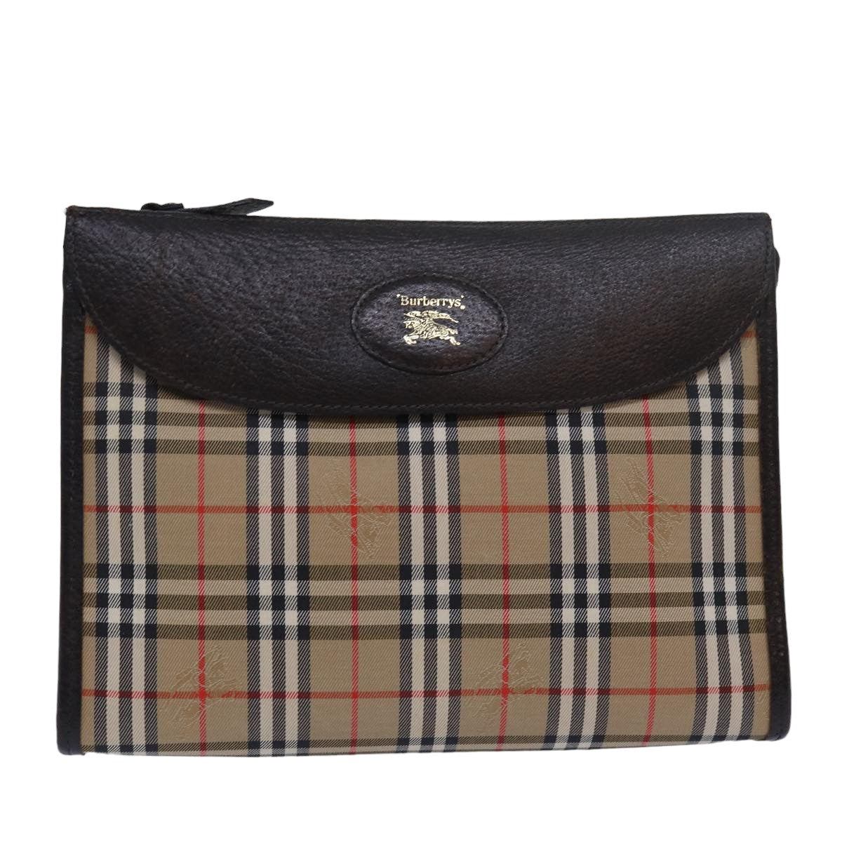 Burberry Check Clutch - Rovelle Bags