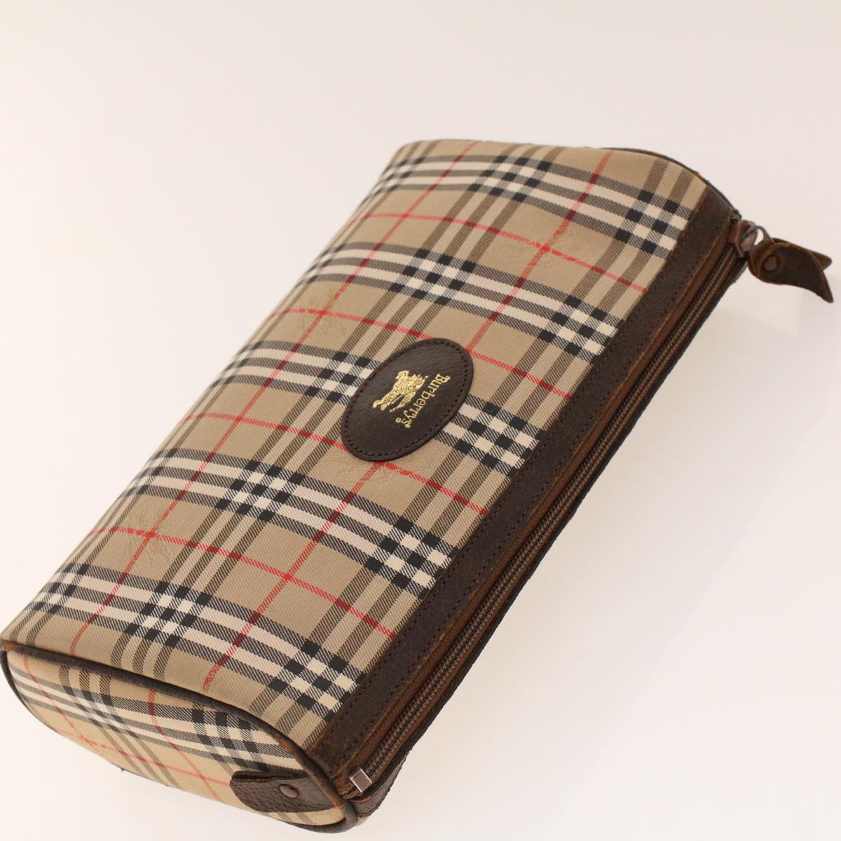 Burberry Haymarket Clutch - Rovelle Bags