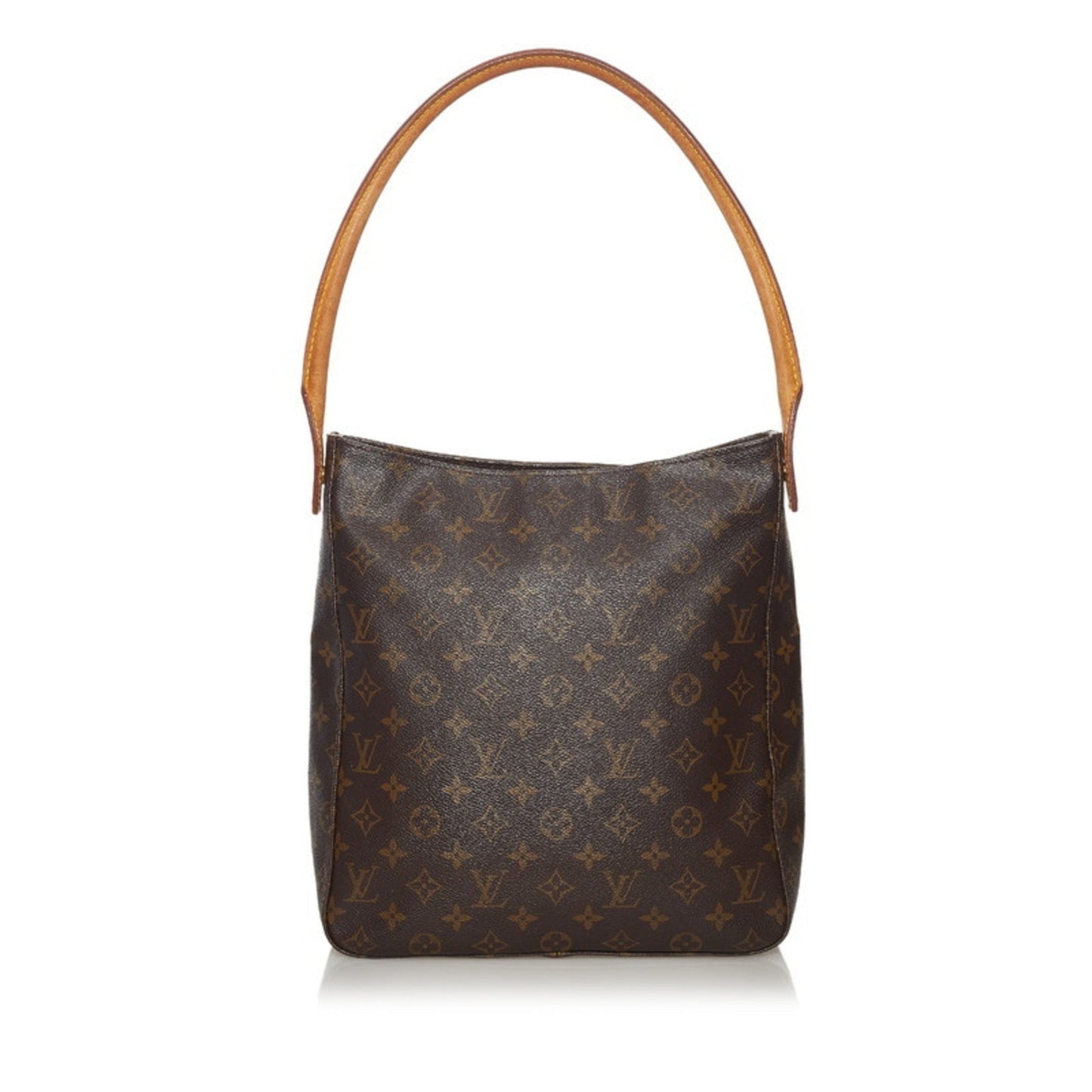 Louis Vuitton Monogram Looping GM One Shoulder Bag M51145 Brown PVC Leather Ladies LOUIS VUITTON
