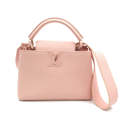 LOUIS VUITTON CapucineBB Pink Audrose Taurillon Clemence Leather leather M55773