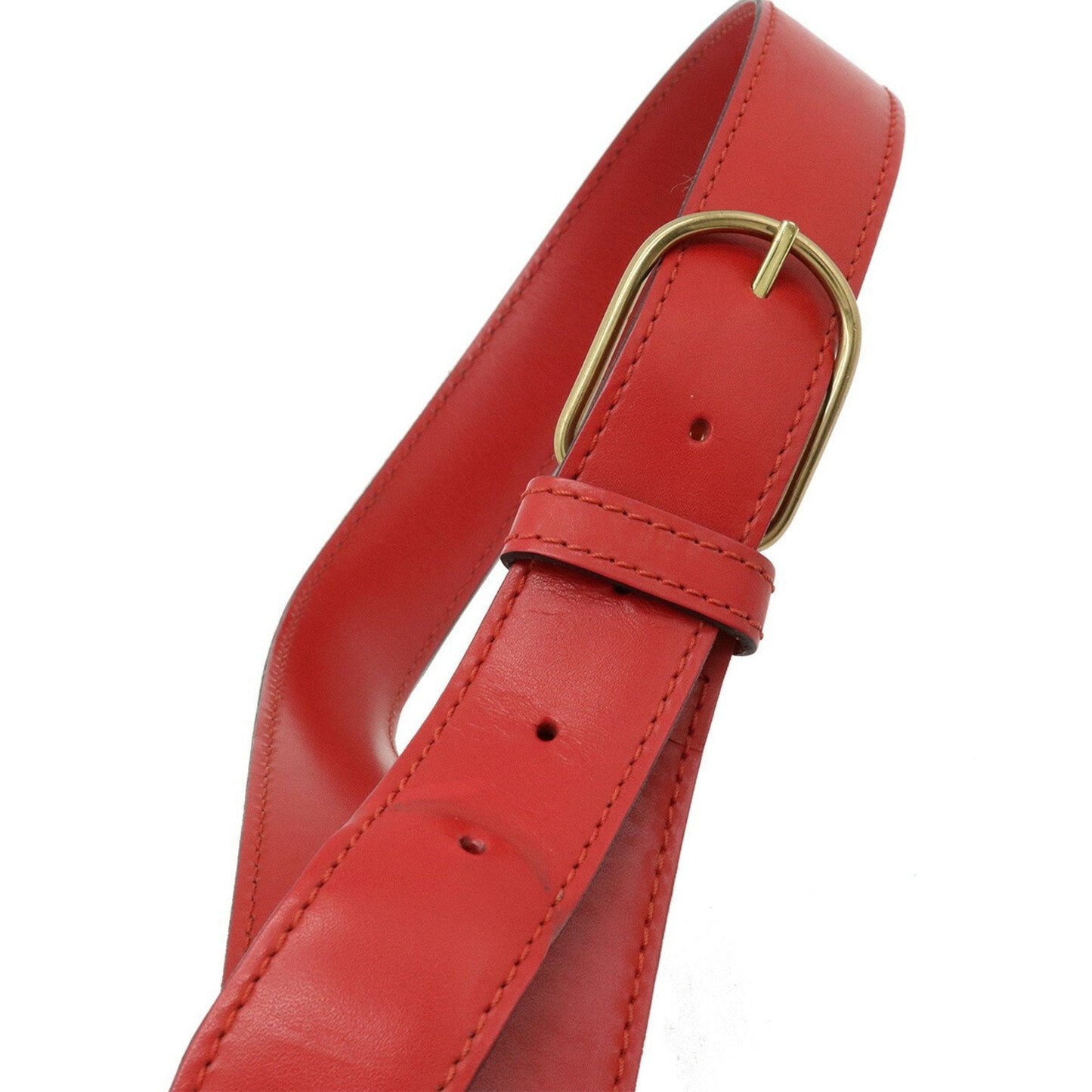 LOUIS VUITTON Epi Sac De Paul PM Shoulder Bag Castilian Red M80207