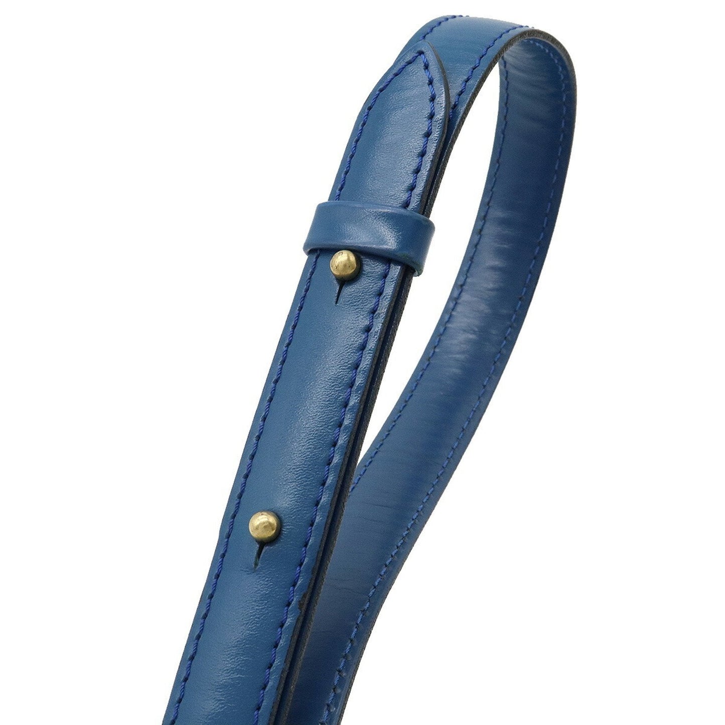 LOUIS VUITTON Epi Cluny Shoulder Bag Leather Toledo Blue M52255