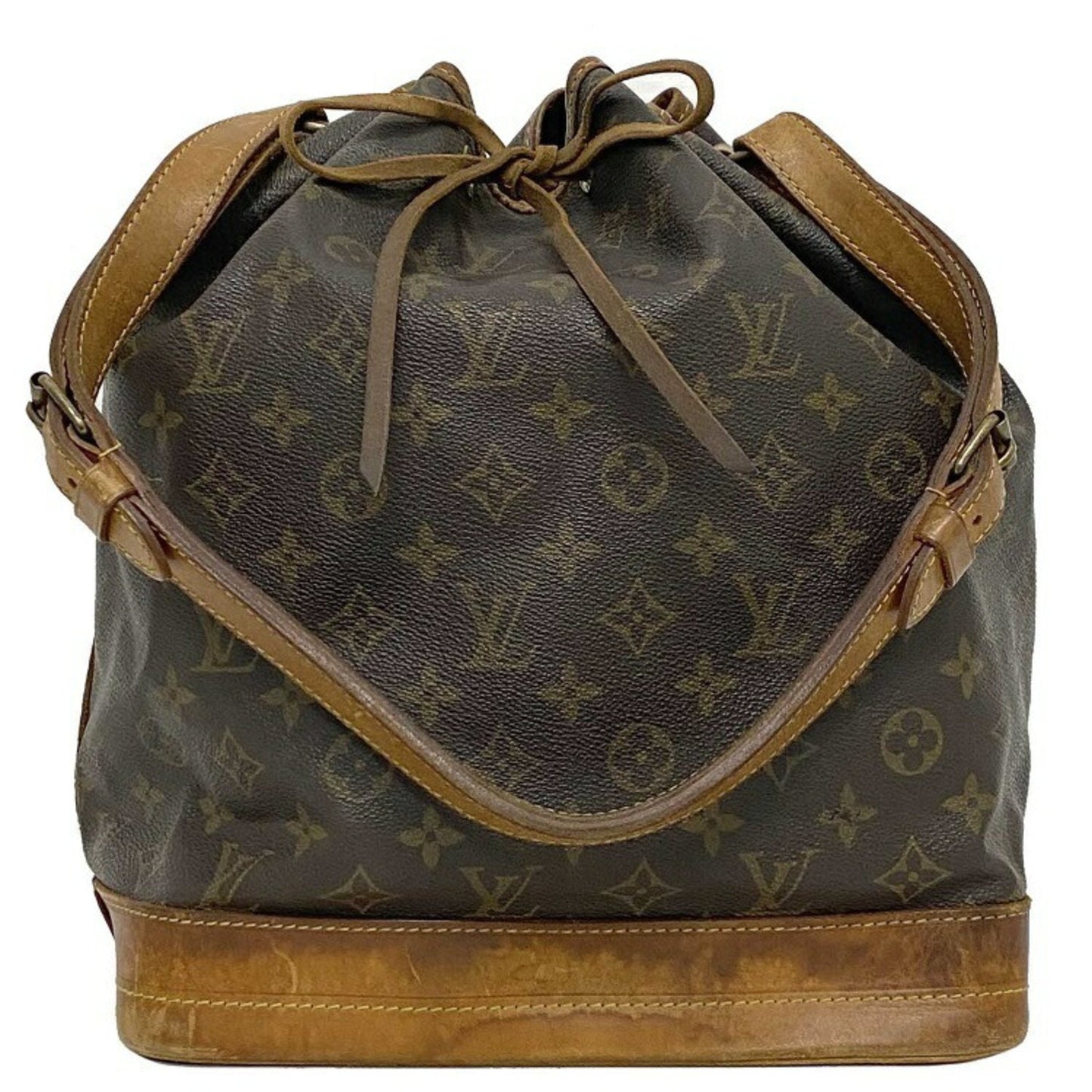 Louis Vuitton Bag Noe Brown Monogram M42224 Shoulder Louis Vuitton Ladies LV Nume Leather