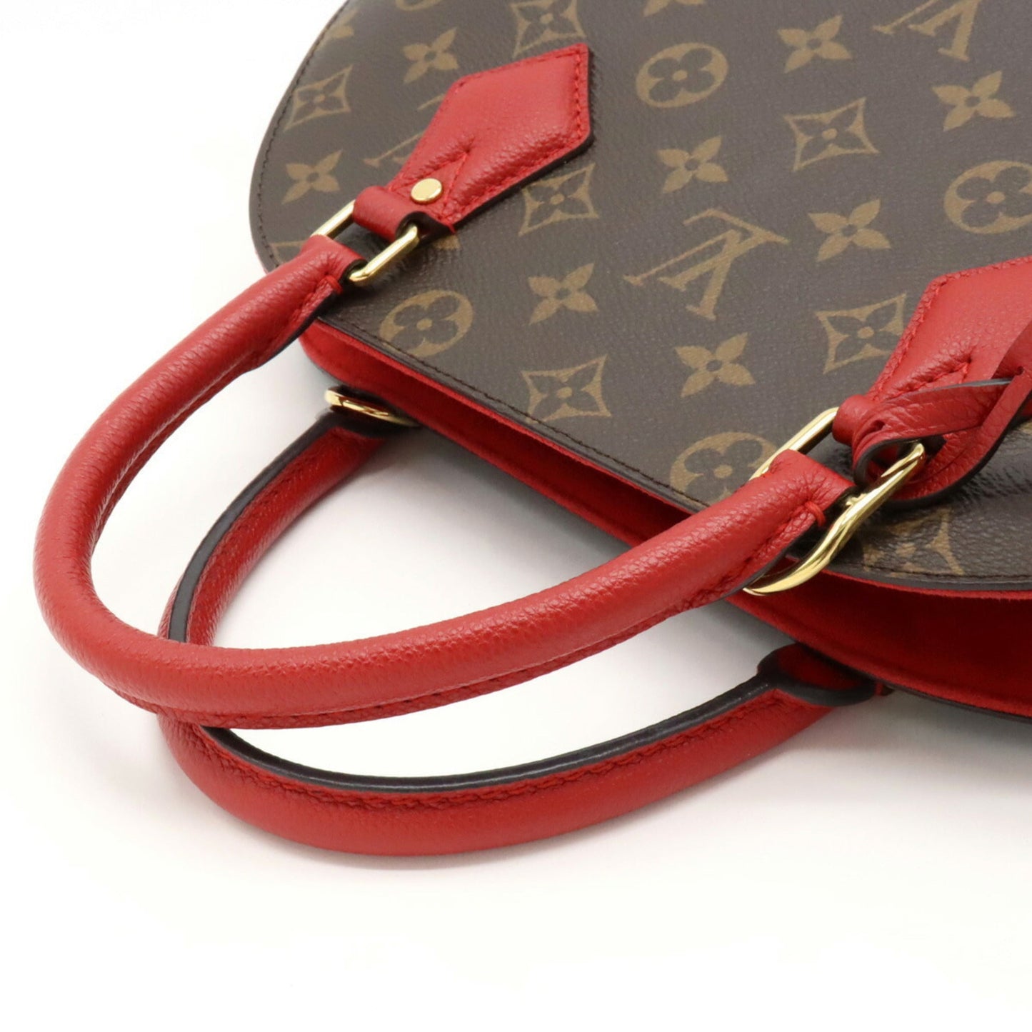 LOUIS VUITTON Monogram Alma Bag Into Handbag Shoulder Rouge Red M41779