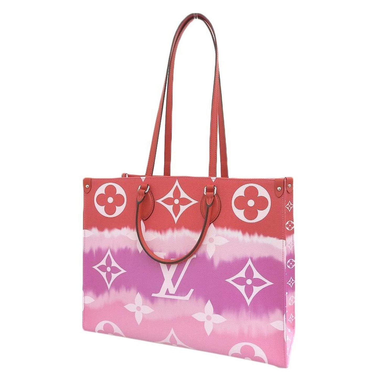 Louis Vuitton LV Escal Monogram Giant On The Go GM 2WAY Bag Rouge M45121