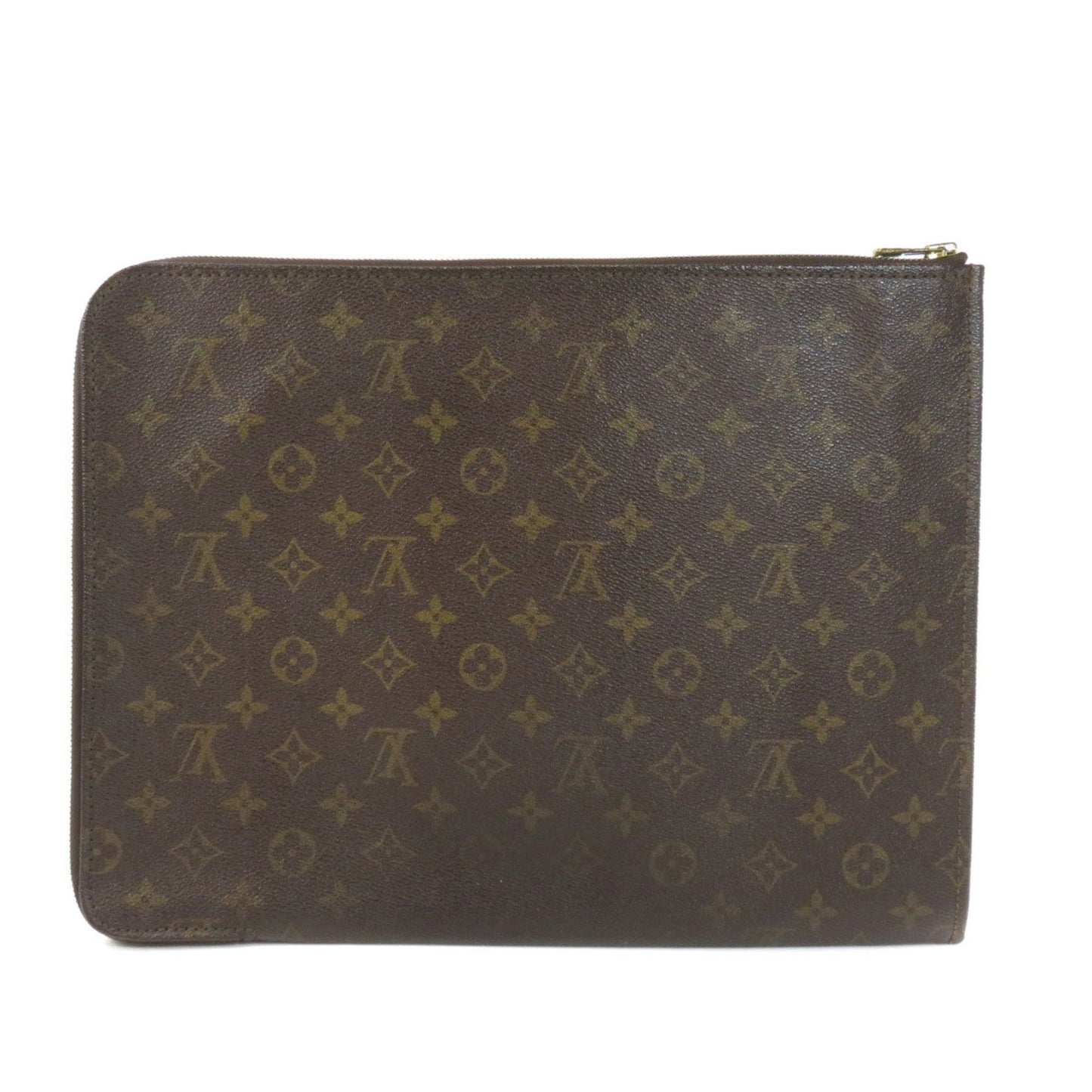 Louis Vuitton M53456 Posh Documents Case Monogram Second Bag Canvas Unisex LOUIS VUITTON