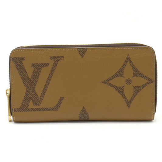 LOUIS VUITTON Monogram Giant Reverse Zippy Round Long Wallet M69353