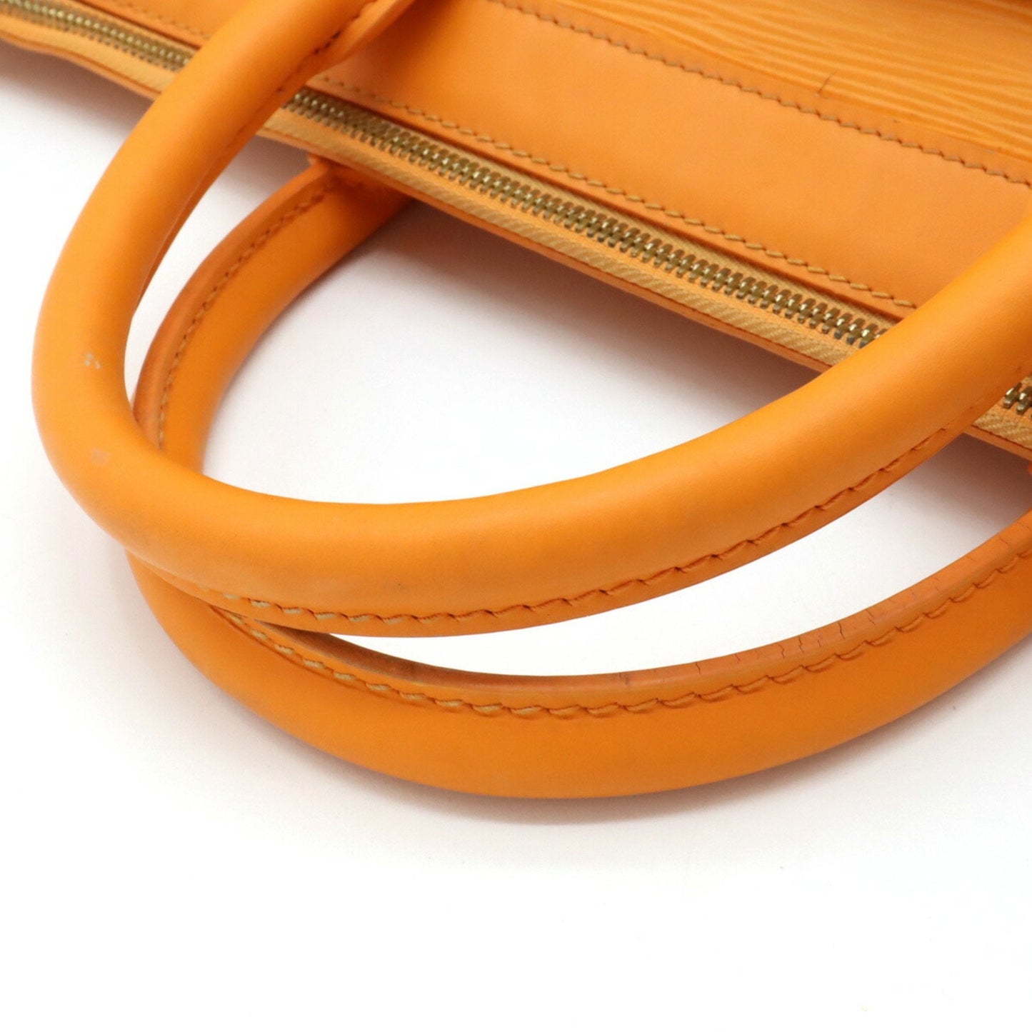 LOUIS VUITTON Epi D'Anura MM Handbag Shoulder Bag Mandarin Orange M5910H