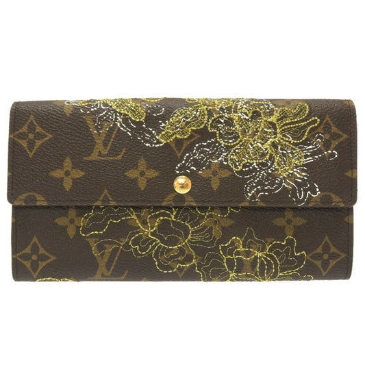 Louis Vuitton Monogram Dantel Portofeuil Sara M95389 Long Wallet 0208 LOUIS VUITTON
