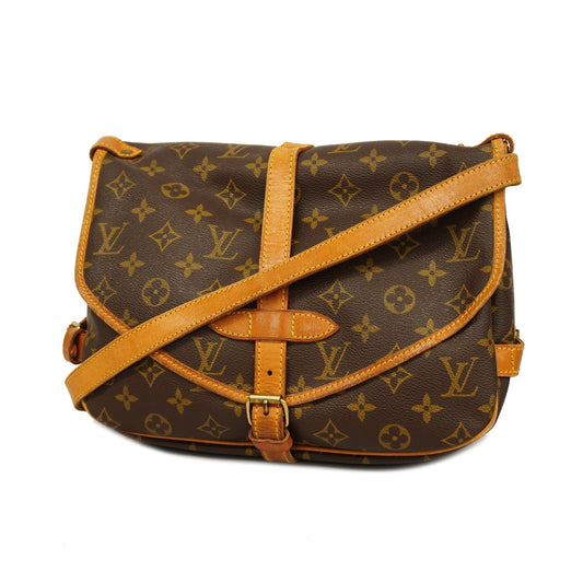 LOUIS VUITTON Auth Monogram Saumur 30 M42256 Women's Shoulder Bag