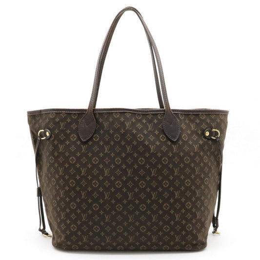 LOUIS VUITTON Monogram Ideal Neverfull MM Tote Bag Shoulder Canvas Leather Fuzan M40513